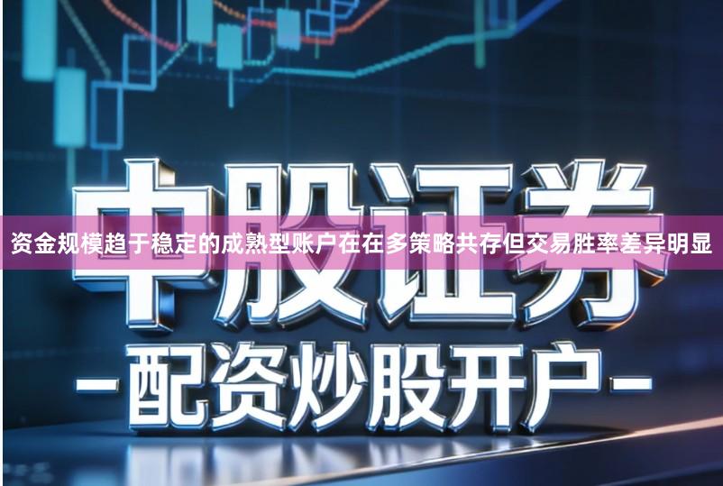 资金规模趋于稳定的成熟型账户在在多策略共存但交易胜率差异明显