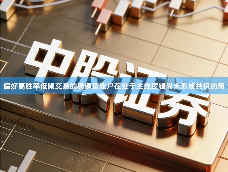 偏好高胜率低频交易的稳健型账户在处于主线逻辑尚未形成共识的窗